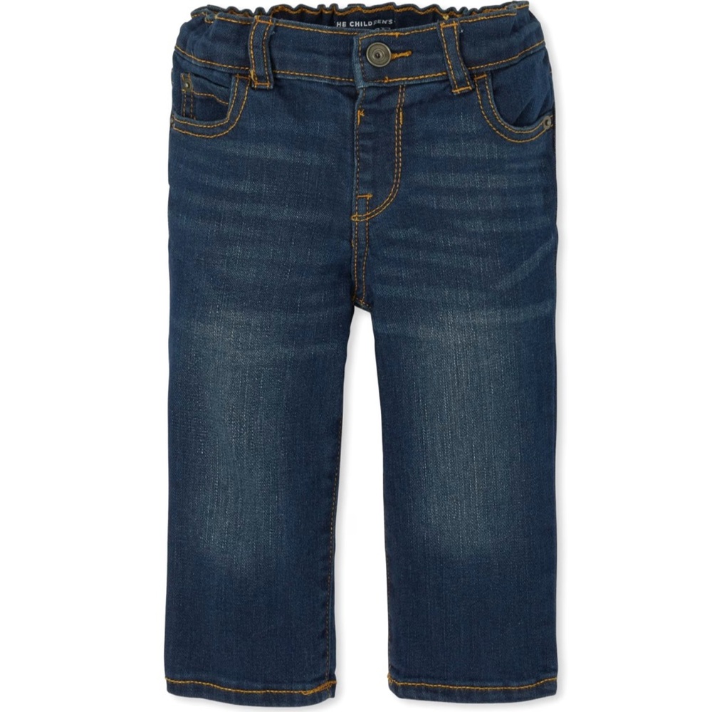 The children’s place Toddler Straight Jeans - Dark Wash 3t